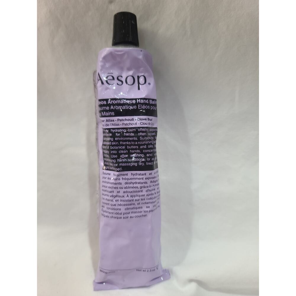 Aesop Eleos Aromatique Hand Balm 75 mL 32.5oz Hand Cream Moisturizer